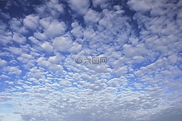 云,天空,白