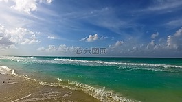 古巴,海洋,海灘