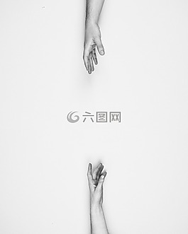 人,手,距離
