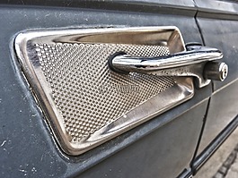 古董車,手,門