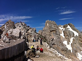 山,rifugio 比薩,山谷