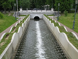 通道,水,城市