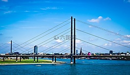 架構,橋,杜塞爾多夫