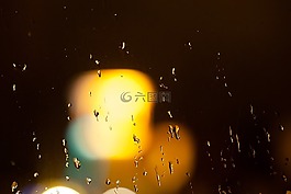 雨,滴,反射