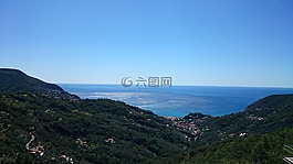 海岸,太陽,海