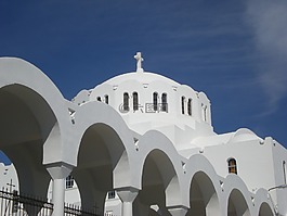 圣托里尼,fira,希腊岛屿