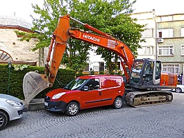 停車,車,搞笑