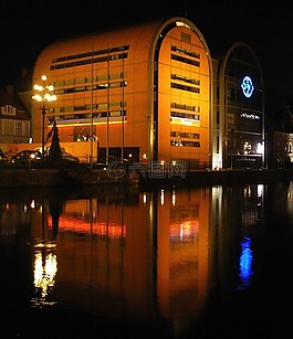 建筑物,結(jié)構(gòu),夜