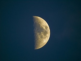 luna,半,夜