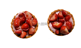 蛋糕,草莓,甜美
