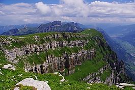 瑞士,山,風景