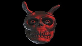 魔鬼,鬼,面對