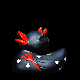 quietscheente,魔鬼,鴨