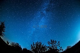 銀河系,繁星點點的天空,天空