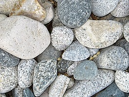 石頭,鵝卵石,巖
