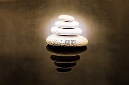 石,禪宗,白