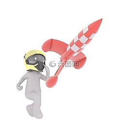 白人男性,3d模型,孤立
