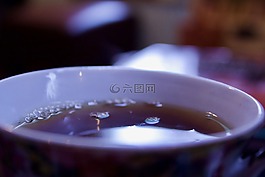 茶,藍色,關(guān)閉了