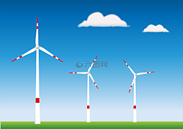 風(fēng)力發(fā)電機組,風(fēng)車,風(fēng)電
