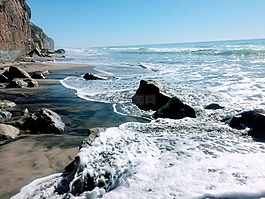 恩西尼塔斯,海灘,水