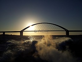 波羅的海,海,日落