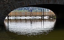 aasee 明斯特,橋,aasee
