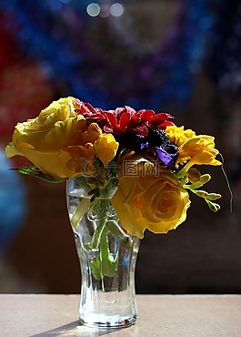 花束,鮮花,黃色