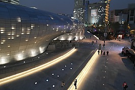 現代,結構,夜景