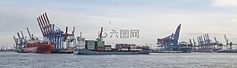 端口,漢堡,容器