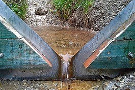 水,泄洪道,滴