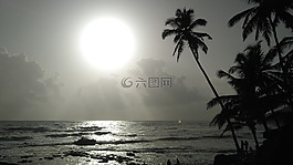 海灘,太陽(yáng),阿拉伯海