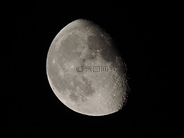 月亮,夜,日食