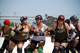 brawlin betties,輪滑,婦女