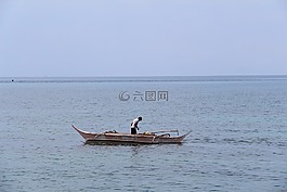 船,海,水