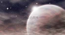 行星,夜,幻想