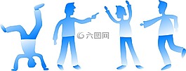 人,男子,男