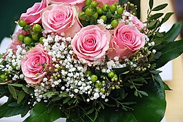 花束,玫瑰,花