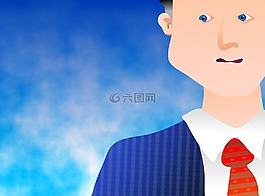 人,男子,男