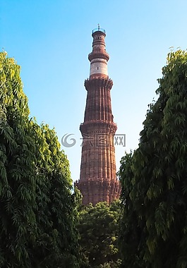印度,紀(jì)念碑,qutubminar
