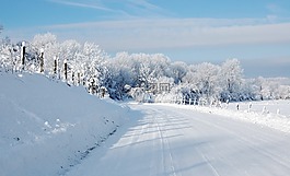雪,温特斯,景观