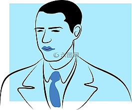 人,男子,男