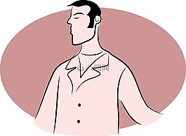 人,男子,男