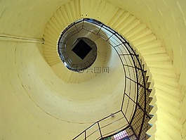 塔,楼梯,灯笼