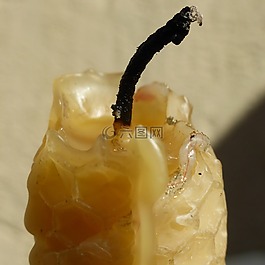 蠟燭,燈芯,蠟