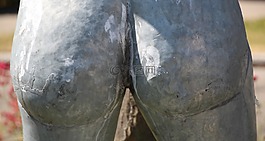 回,金屬,雕塑