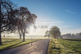 路,離,日出