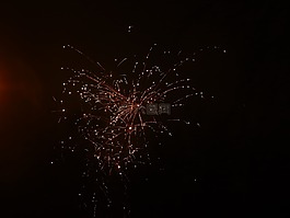 除夕,煙花爆竹,新的一年的一天