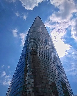 建筑,上海中心大厦,擎天柱