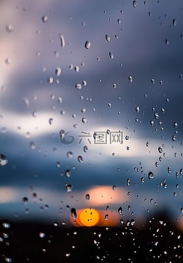 雨,太陽,窗口