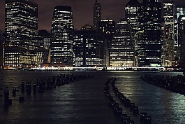 夜間攝影,曼哈頓,紐約城